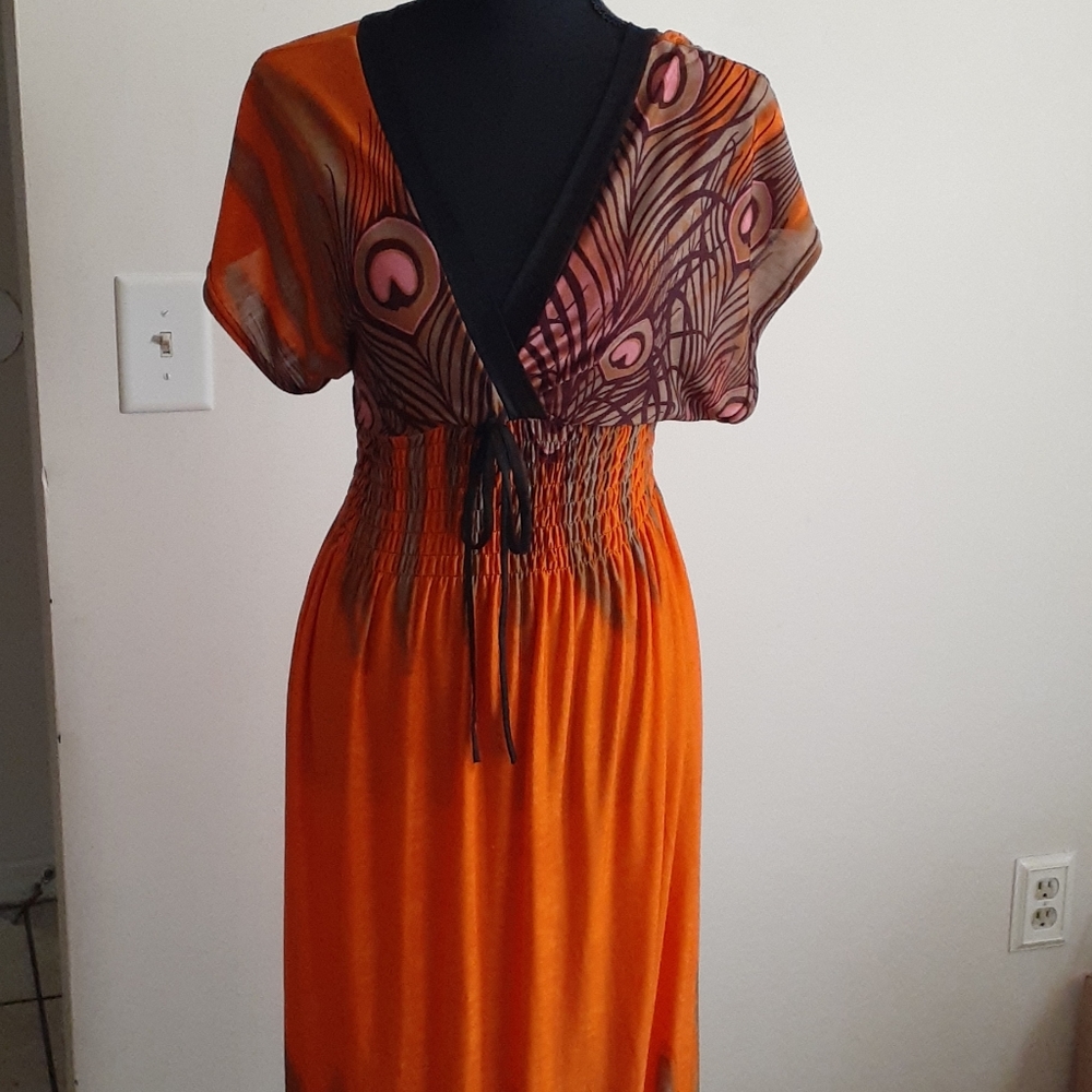 Off the shoulder Maxi Dress